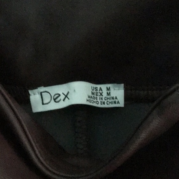 Dex faux leather leggings - Picture 3 of 3